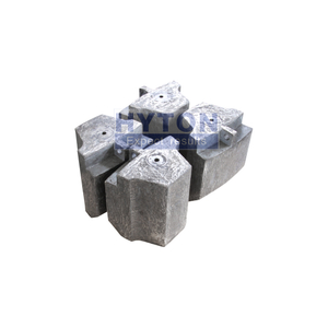 High Chrome Cr26Mo1Ni0.5 Anvils Wear Parts Suit for Trio TV95 Vertical Shaft Impact Crusher